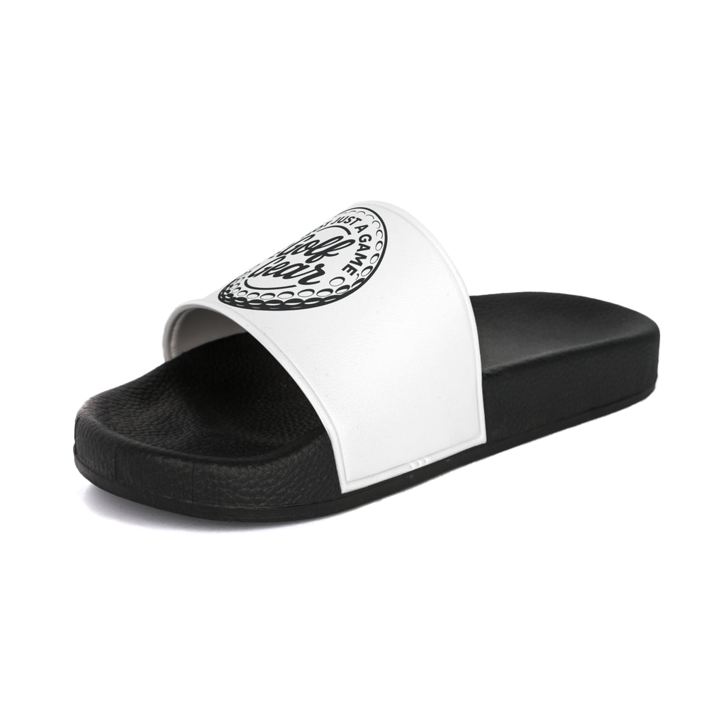 White Golf Gear Men's Slide Sandals