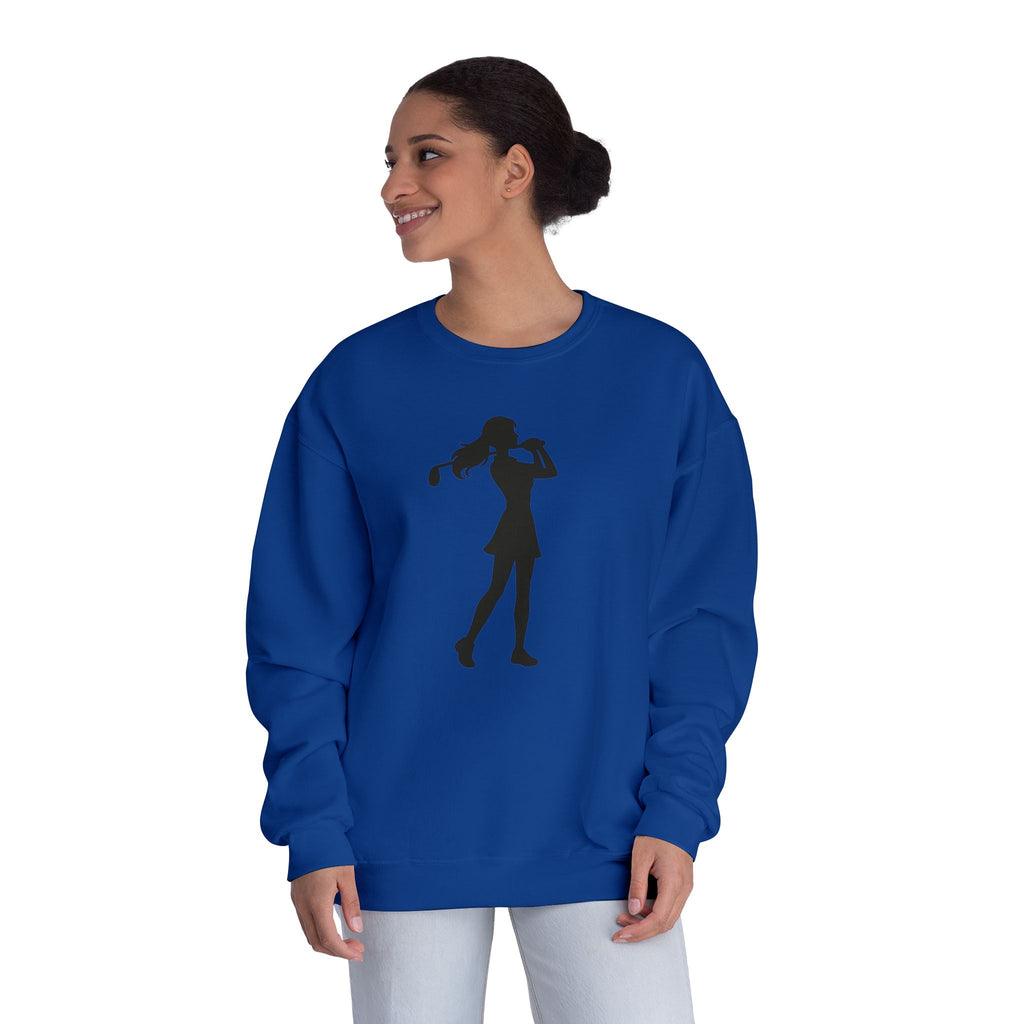 Golf Gal Silhouette Crewneck Sweatshirt