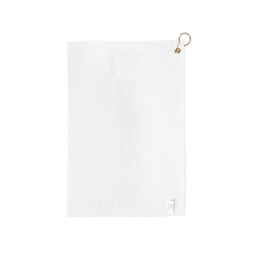 Golf gal Golf Towel Ruby