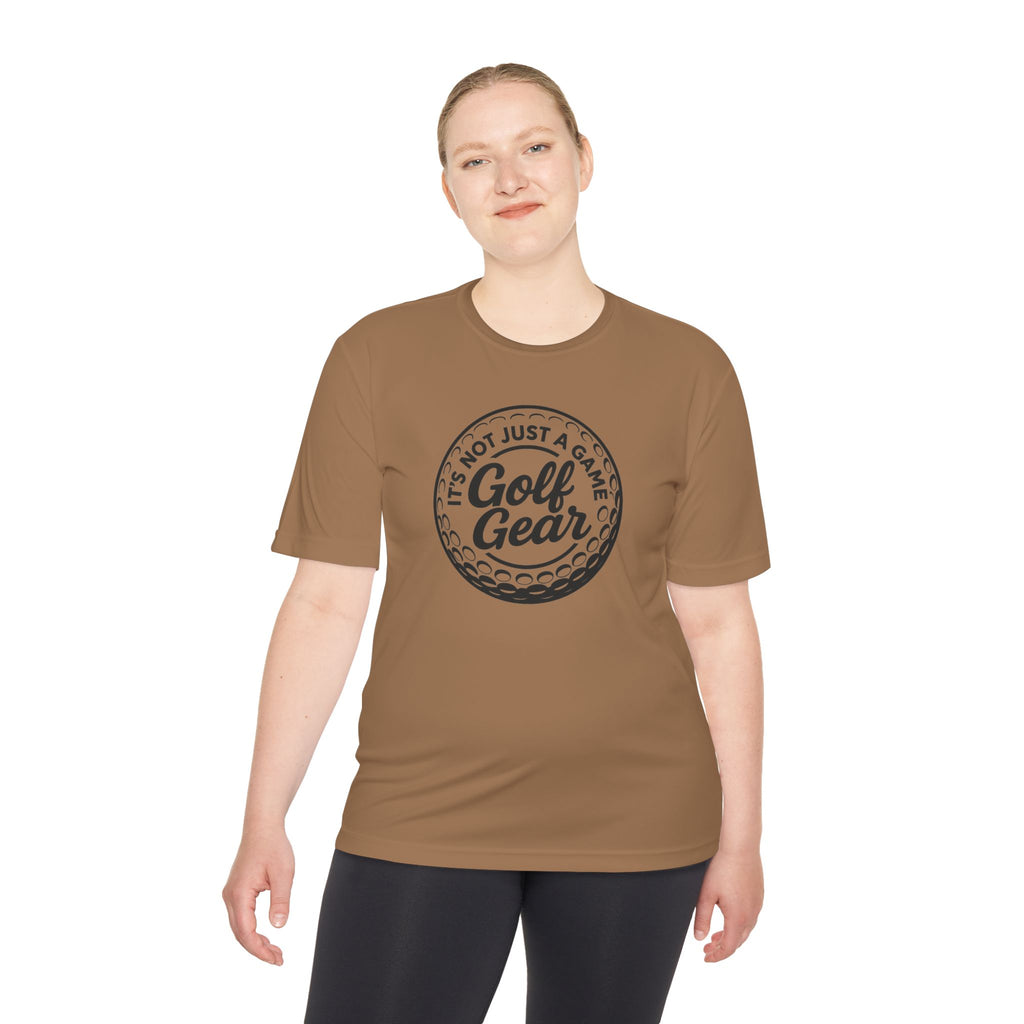 Golf Gear Tee — "It’s Not Just a Game" Moisture‑Wicking Golf Shirt