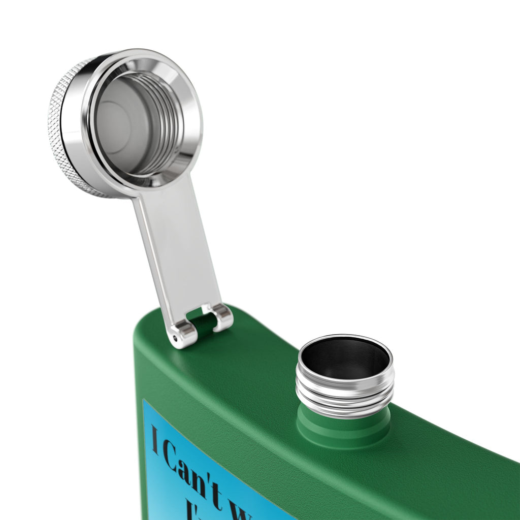 Feeling a Little Under Par Sleek Stainless Steel Flask