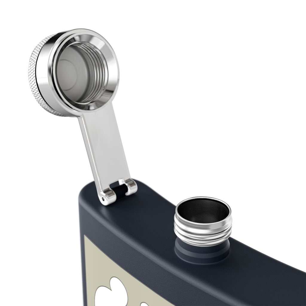 Antique Car Sleek Stainless Steel Flask