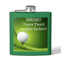 Birdie Tweet Tweet Sleek Stainless Steel Flask