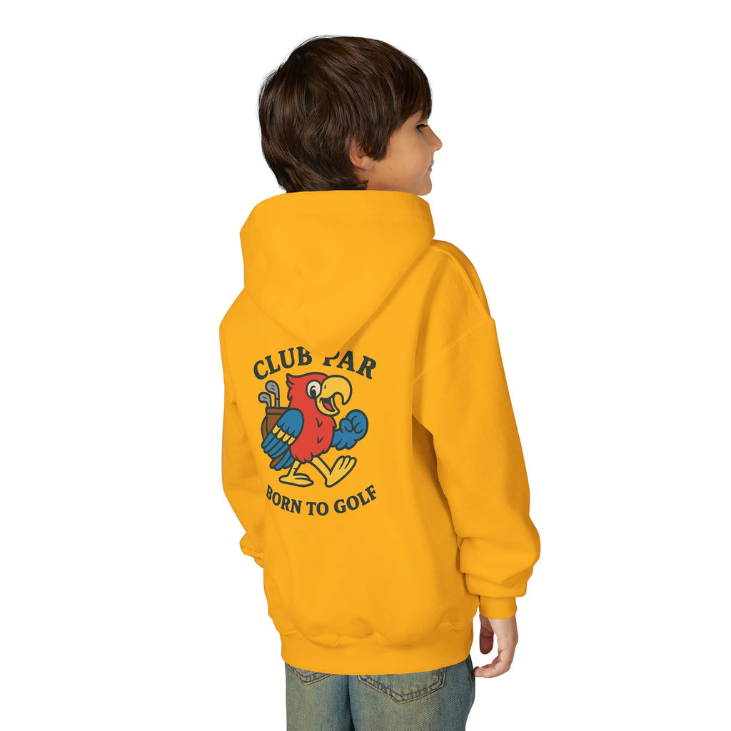 Club Par Born To Golf Youth Hoodie