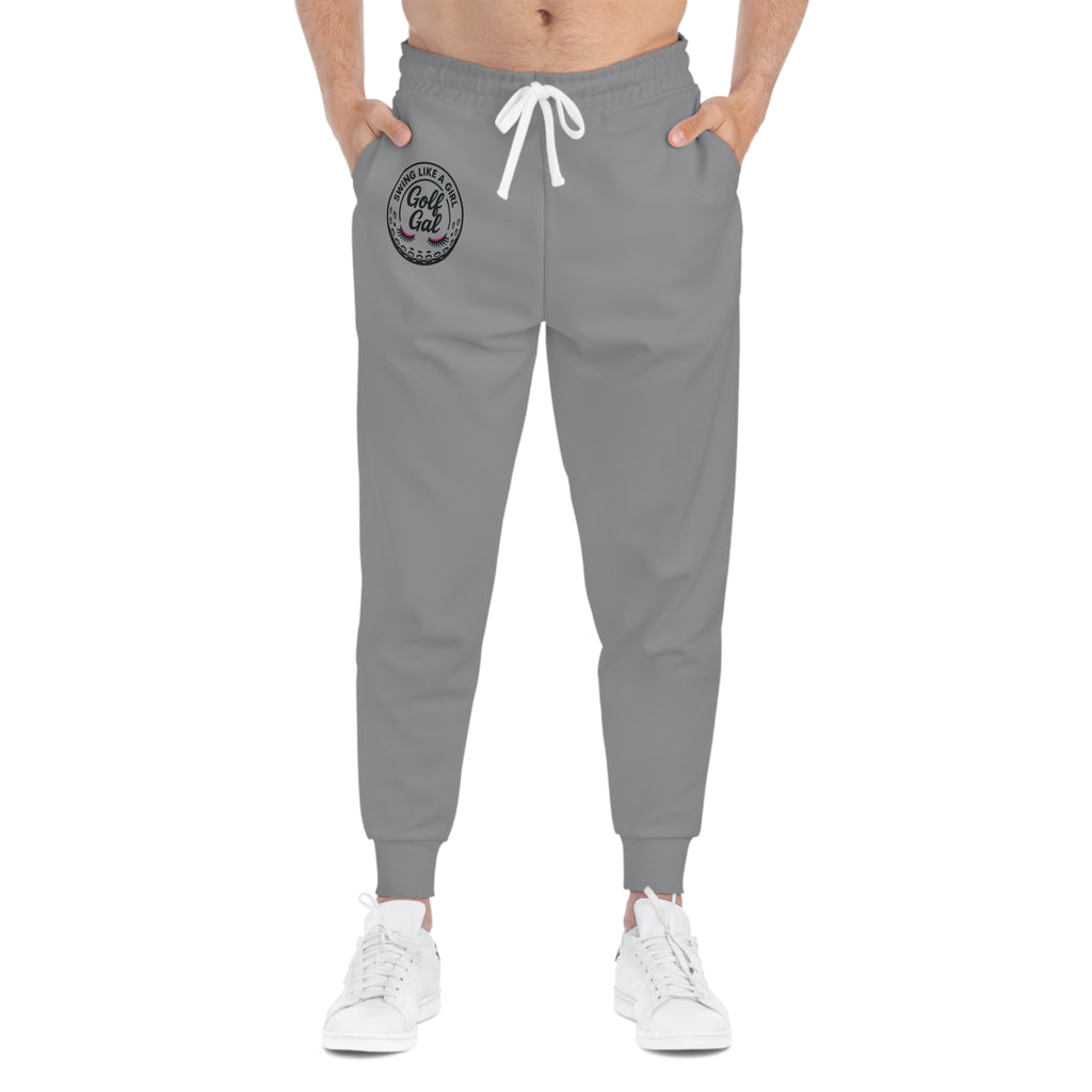 Gray Swing Like A Girl Golf Gal Athletic Joggers